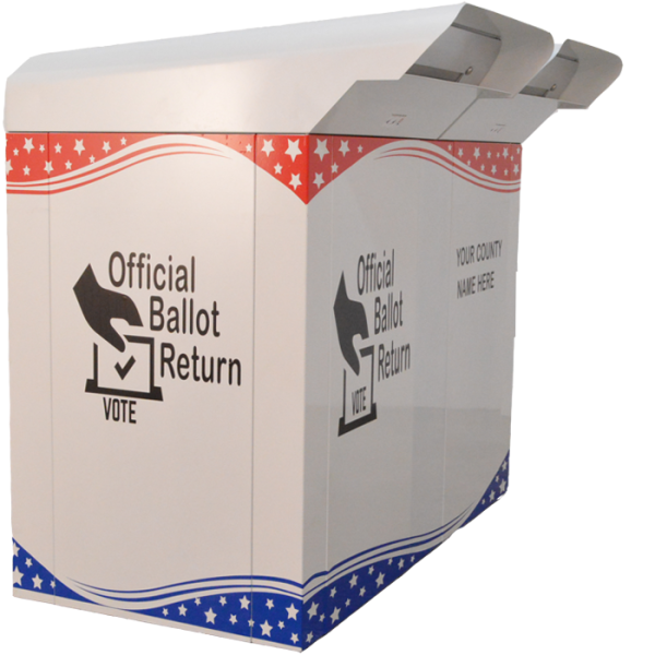 CollectionPoint 60" C-Series Ballot Drop Box